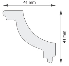 Taklist frigolit DP11